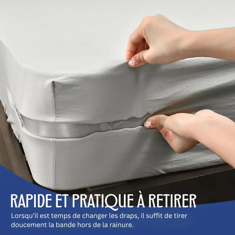 4pcs Sangles Antidérapantes pour Draps – Fixateurs Réglables Universels